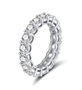 Deluxe Round Brilliance Eternity Ring